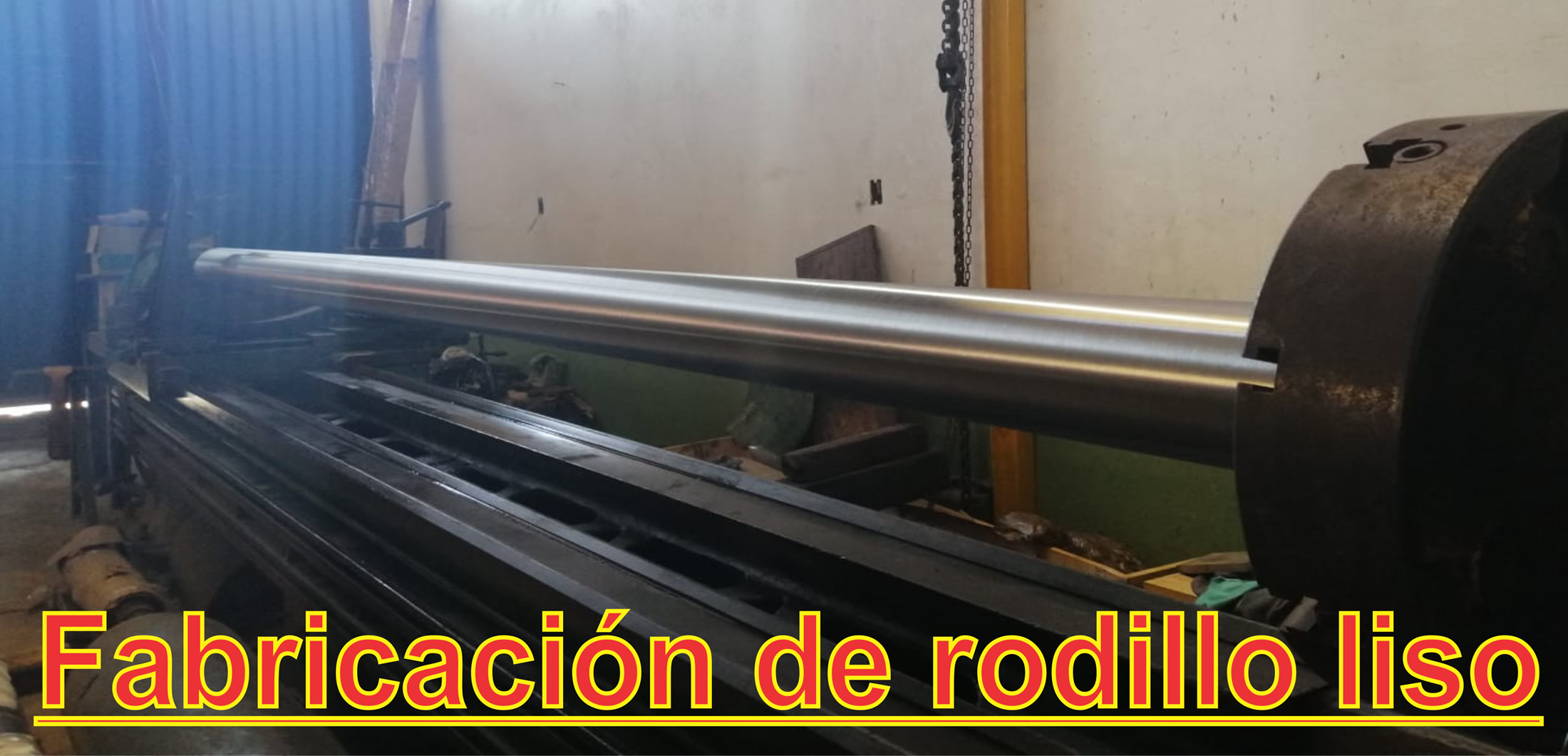 Fabricacin de rodillo liso