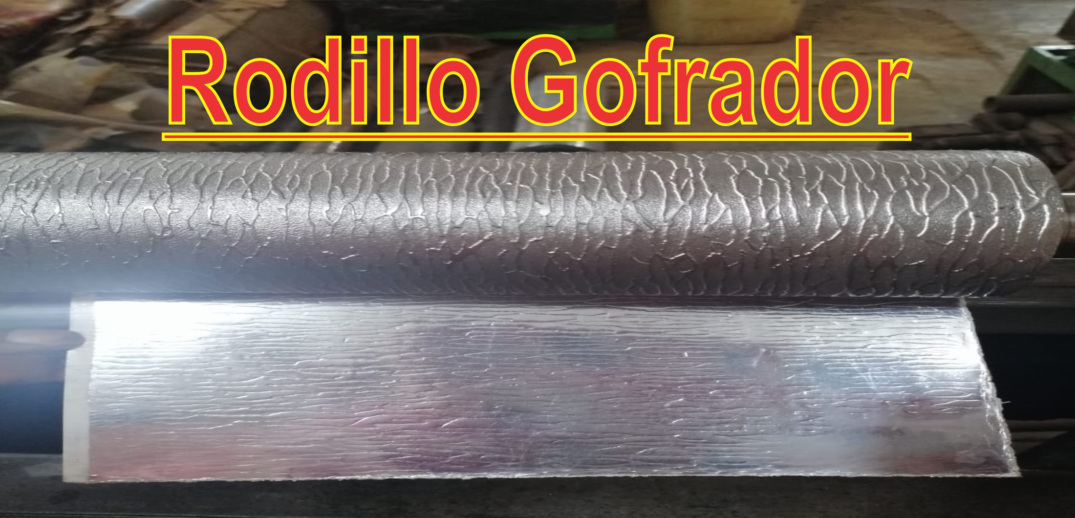 Rodillo Gofrador para piel